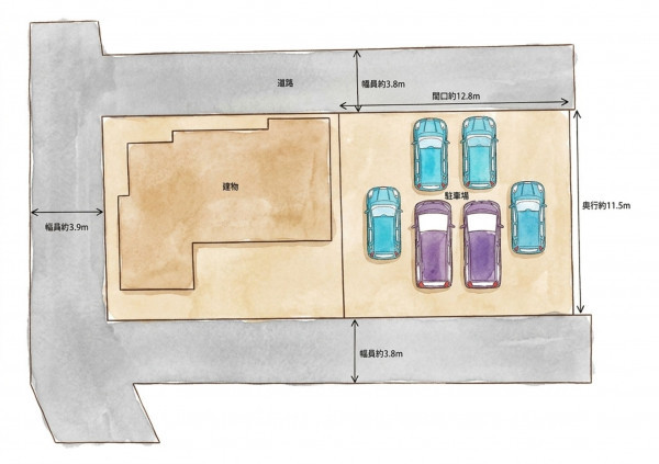 いわき市四倉町、中古一戸建ての画像です