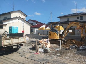 いわき市郷ケ丘、新築一戸建ての画像です