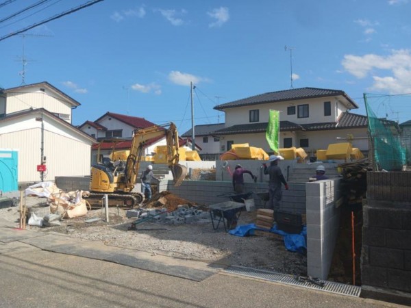 いわき市郷ケ丘、新築一戸建ての画像です