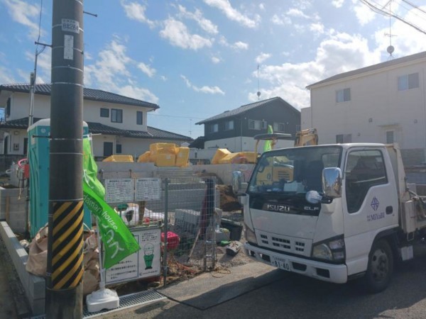 いわき市郷ケ丘、新築一戸建ての画像です