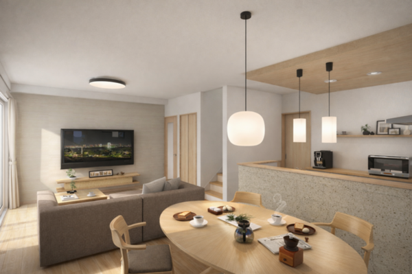 いわき市好間町小谷作、新築一戸建ての画像です