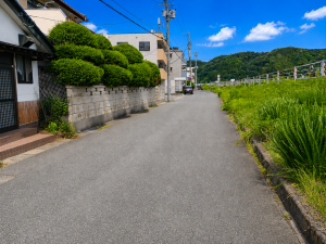いわき市平、土地の画像です