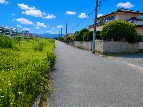 いわき市平、土地の画像です