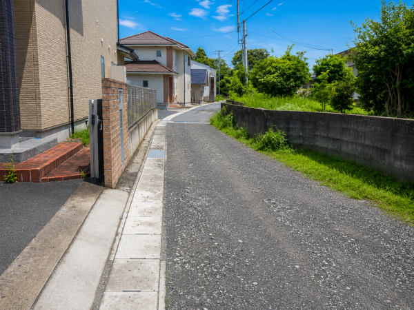いわき市平北白土、土地の画像です