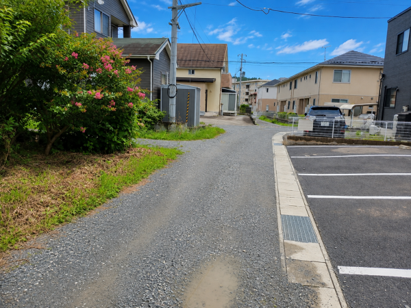 いわき市平北白土、土地の画像です