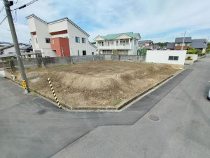 いわき市郷ケ丘、土地の画像です