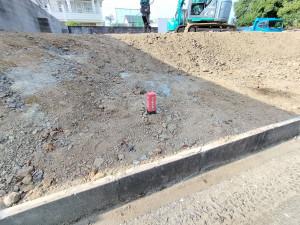 いわき市郷ケ丘、土地の画像です