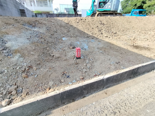 いわき市郷ケ丘、土地の画像です