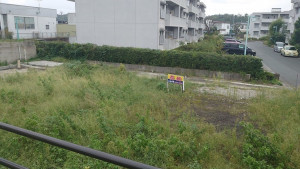 いわき市平中神谷、土地の画像です