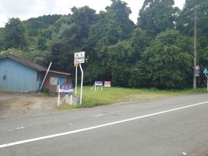 いわき市内郷白水町、土地の間取り画像です