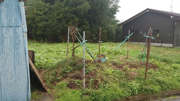 いわき市内郷高野町、土地の画像です