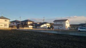 いわき市好間町下好間、土地の画像です