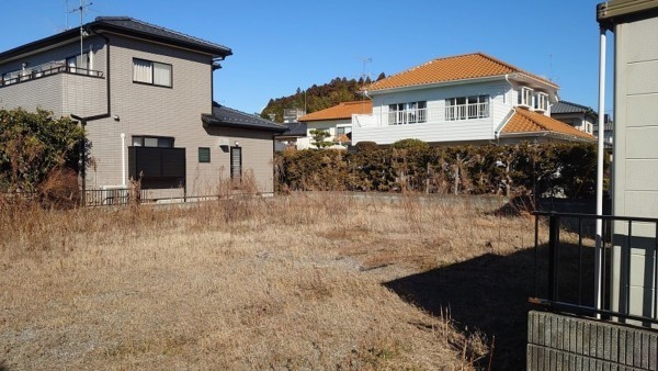 いわき市平下平窪、土地の画像です