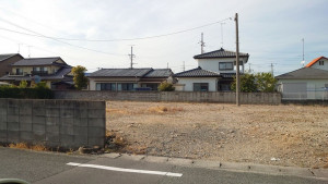 いわき市平下平窪、土地の画像です