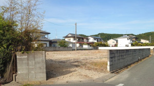 いわき市平下平窪、土地の画像です
