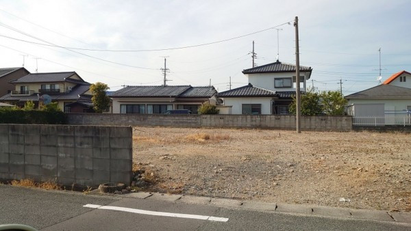 いわき市平下平窪、土地の画像です