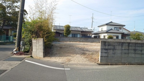いわき市平下平窪、土地の画像です