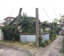 いわき市平、土地の画像です