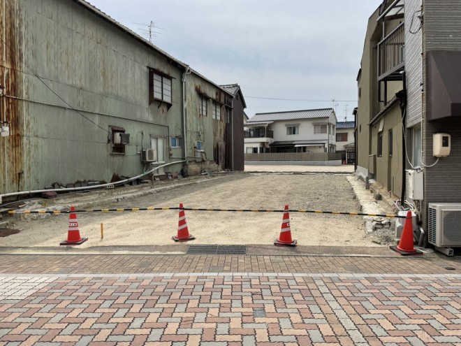 前面道路を含む現地写真