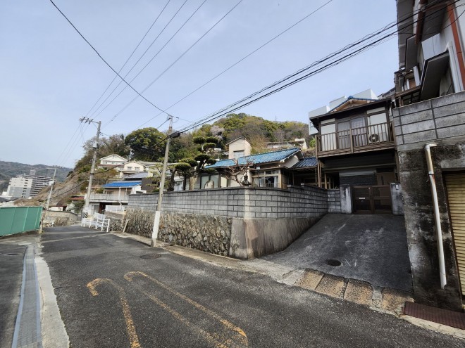 前面道路を含む現地写真