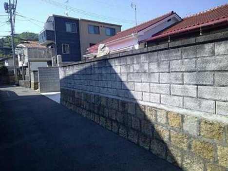 前面道路を含む現地写真