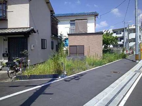 前面道路を含む現地写真