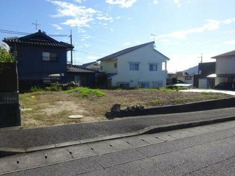 前面道路を含む現地写真