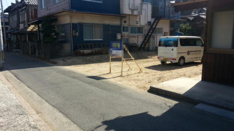 前面道路を含む現地写真