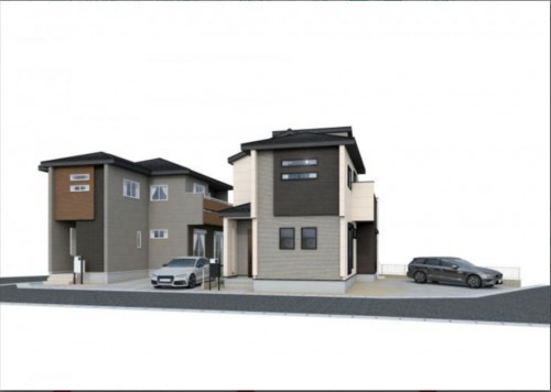 完成予想図（外観）