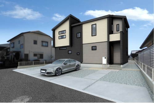 完成予想図（外観）