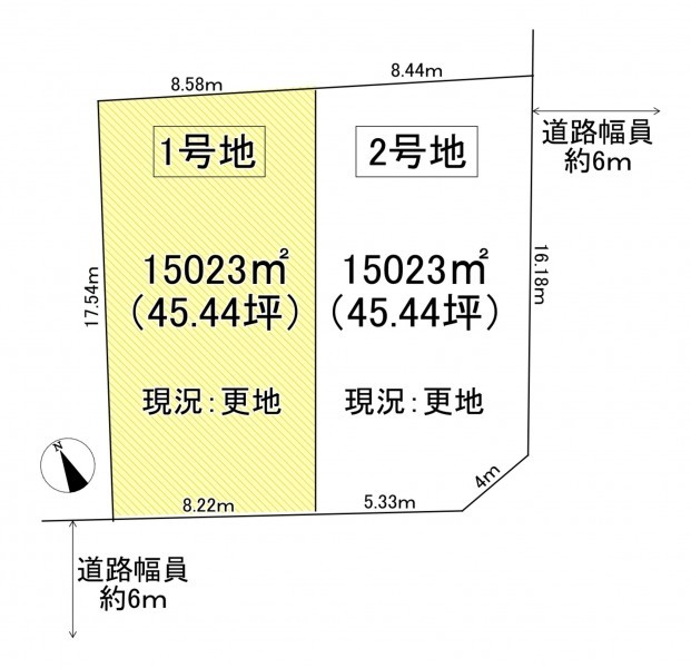 【一番野郎】1110　河辺＋0713　宮田 売地 城陽市寺田宮ノ平 ｜物件詳細｜城陽市・宇治市西部・久御山