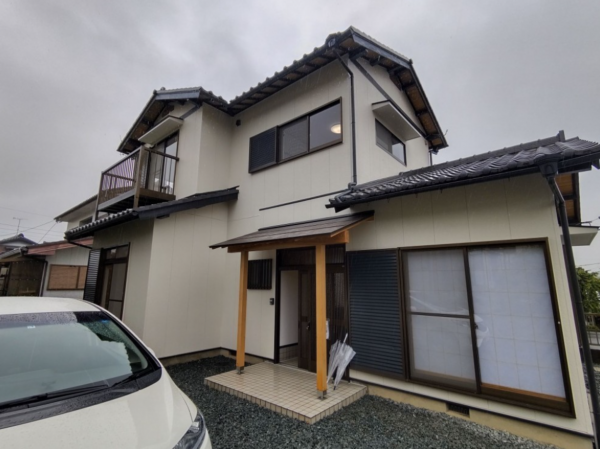 松阪市嬉野八田町、中古一戸建ての外観画像です