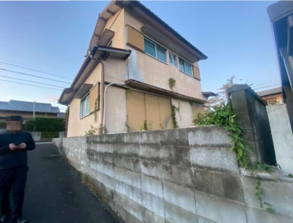 松阪市御殿山町、中古一戸建ての外観画像です