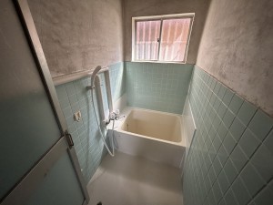 松阪市小黒田町、中古一戸建ての風呂画像です