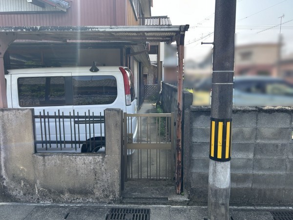 松阪市小黒田町、中古一戸建ての外観画像です