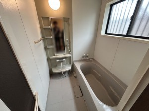 松阪市久保町、中古一戸建ての風呂画像です