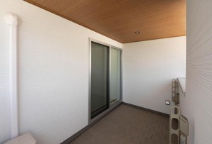 松阪市西之庄町、中古一戸建てのバルコニー画像です