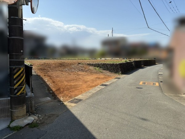 松阪市田原町、土地の外観画像です