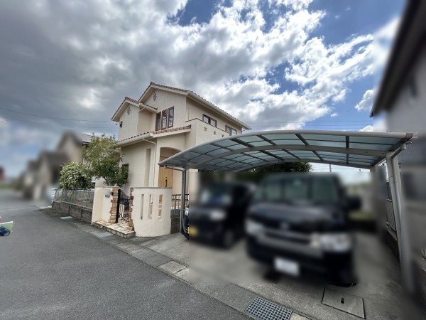 松阪市甚目町、中古一戸建ての外観画像です