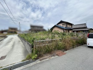 松阪市大口町、土地の外観画像です