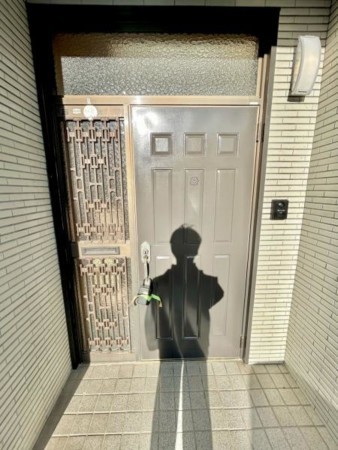 松阪市久保町、中古一戸建ての玄関画像です