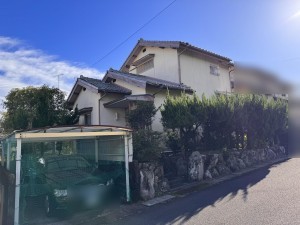 松阪市山室町、中古一戸建ての外観画像です