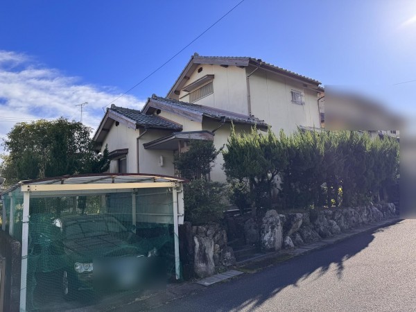松阪市山室町、中古一戸建ての外観画像です