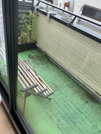 松阪市平成町、中古一戸建てのバルコニー画像です