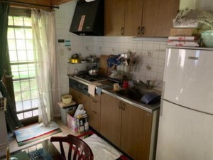 松阪市飯高町桑原、中古一戸建てのキッチン画像です