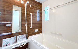 松阪市五反田町、新築一戸建ての風呂画像です