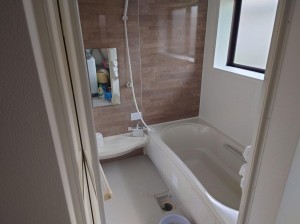 松阪市春日町、中古一戸建ての風呂画像です