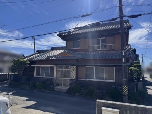 松阪市西黒部町、中古一戸建ての外観画像です