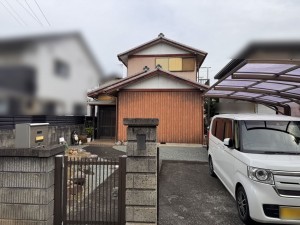松阪市川井町、中古一戸建ての外観画像です