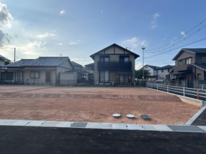 松阪市山室町、新築一戸建ての外観画像です